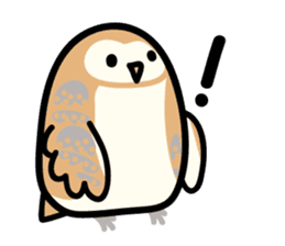 Snowy Owl and Barn Owl sticker #561602