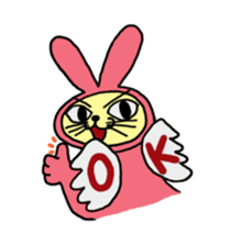 Yamaneko-bunny-chan sticker #562235