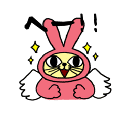 Yamaneko-bunny-chan sticker #562238