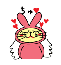 Yamaneko-bunny-chan sticker #562264