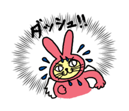 Yamaneko-bunny-chan sticker #562267