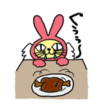 Yamaneko-bunny-chan sticker #562270