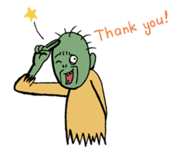 Kimokawa Zombie TARO sticker #562758