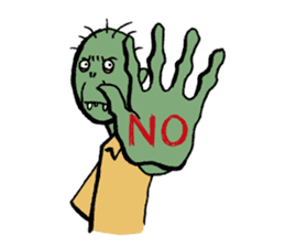 Kimokawa Zombie TARO sticker #562762