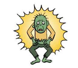 Kimokawa Zombie TARO sticker #562764
