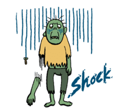 Kimokawa Zombie TARO sticker #562765