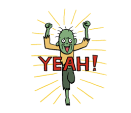 Kimokawa Zombie TARO sticker #562770