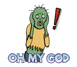 Kimokawa Zombie TARO sticker #562773