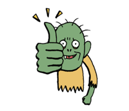 Kimokawa Zombie TARO sticker #562775