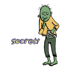 Kimokawa Zombie TARO sticker #562779