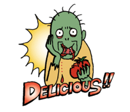 Kimokawa Zombie TARO sticker #562780