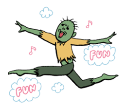 Kimokawa Zombie TARO sticker #562785