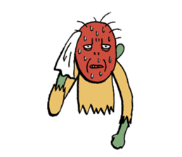 Kimokawa Zombie TARO sticker #562786