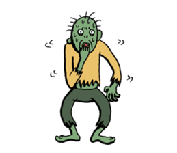 Kimokawa Zombie TARO sticker #562788