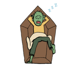 Kimokawa Zombie TARO sticker #562793