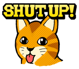 Dogs,Cats and Love Umbrellas1(English) sticker #562920