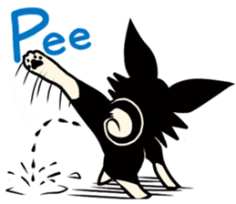 Dogs,Cats and Love Umbrellas1(English) sticker #562929