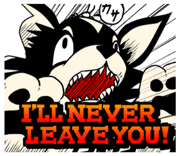 Dogs,Cats and Love Umbrellas1(English) sticker #562930