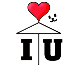 Dogs,Cats and Love Umbrellas1(English) sticker #562934