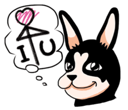 Dogs,Cats and Love Umbrellas1(English) sticker #562936