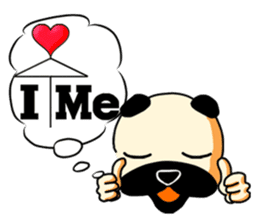 Dogs,Cats and Love Umbrellas1(English) sticker #562938