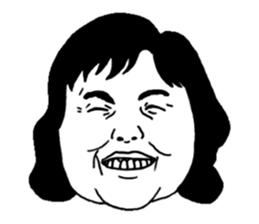 Closeup Face -female expressions- sticker #562956