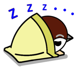 Cute Sparrow sticker #563198