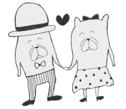 Edward and Saburo sticker #563460