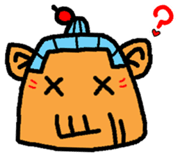 okinawa language funny face manga 02 sticker #563551