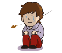 College student Hiroyuki stamp sticker #563835