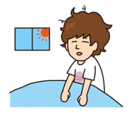 College student Hiroyuki stamp sticker #563850