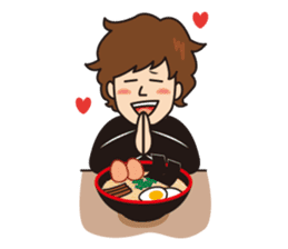 College student Hiroyuki stamp sticker #563854