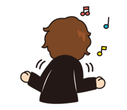 College student Hiroyuki stamp sticker #563855