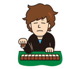 College student Hiroyuki stamp sticker #563858