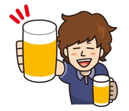 College student Hiroyuki stamp sticker #563859