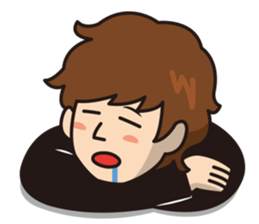 College student Hiroyuki stamp sticker #563865