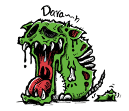 ZOMBIE-LAND sticker #564194