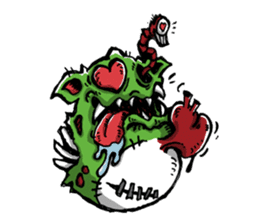 ZOMBIE-LAND sticker #564201