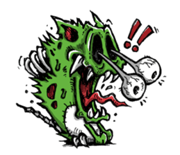 ZOMBIE-LAND sticker #564204