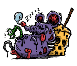 ZOMBIE-LAND sticker #564216