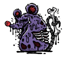 ZOMBIE-LAND sticker #564217