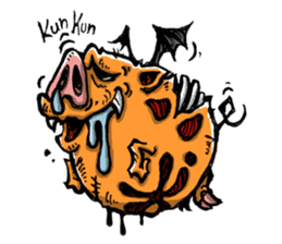 ZOMBIE-LAND sticker #564223