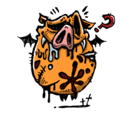 ZOMBIE-LAND sticker #564224