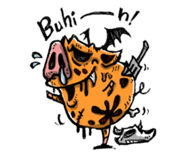 ZOMBIE-LAND sticker #564225