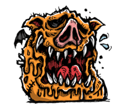 ZOMBIE-LAND sticker #564230