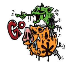 ZOMBIE-LAND sticker #564232