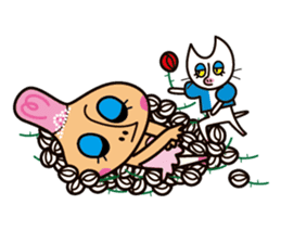 Pirouette Nut-chan sticker #564795