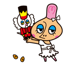Pirouette Nut-chan sticker #564796