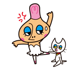 Pirouette Nut-chan sticker #564799