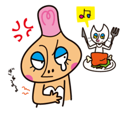 Pirouette Nut-chan sticker #564800